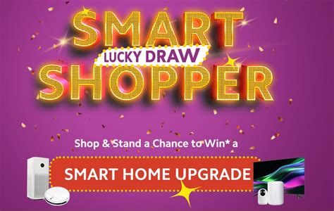Smart Shopper Lucky Draw : Terms & Conditions .